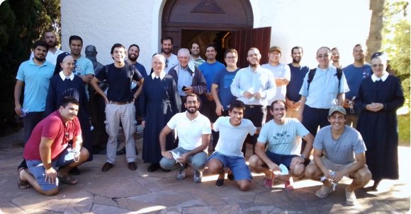 Visita de los Seminaristas al Santuario